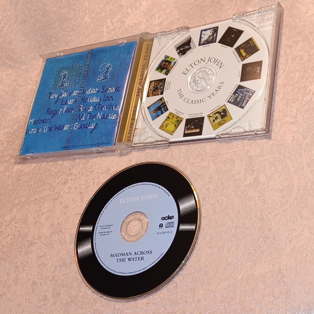 Elton John 'Madman Across the Water' CD - Picture 3 of 3